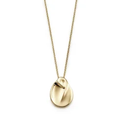 Tiffany & Co. Elsa Peretti® Madonna pendant in 18k gold, 20 mm wide. | ^ Necklaces & Pendants|Gold Jewelry