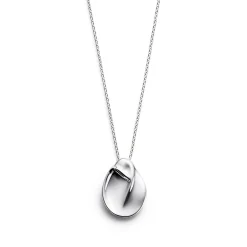 Tiffany & Co. Elsa Peretti® Madonna pendant in sterling silver, 20 mm wide. | ^ Necklaces & Pendants|Sterling Silver Jewelry