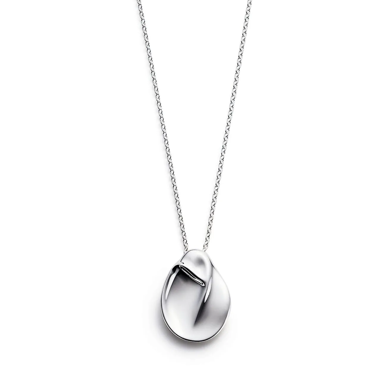 Tiffany & Co. Elsa Peretti® Madonna pendant in sterling silver, 20 mm wide. | ^ Necklaces & Pendants|Sterling Silver Jewelry