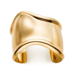 Tiffany & Co. Elsa Peretti® medium Bone cuff in 18k gold, 61 mm wide. | ^ Bracelets|Gold Jewelry