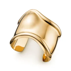 Tiffany & Co. Elsa Peretti® medium Bone cuff in 18k gold, 61 mm wide. | ^ Bracelets|Gold Jewelry