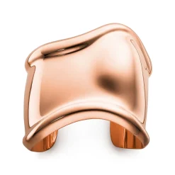 Tiffany & Co. Elsa Peretti® medium Bone cuff in 18k rose gold, 61 mm wide. | ^ Bracelets|Rose Gold Jewelry