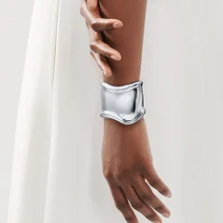 Tiffany & Co. Elsa Peretti® medium Bone cuff in sterling silver, 61 mm wide. | ^ Bracelets|Gifts for Her
