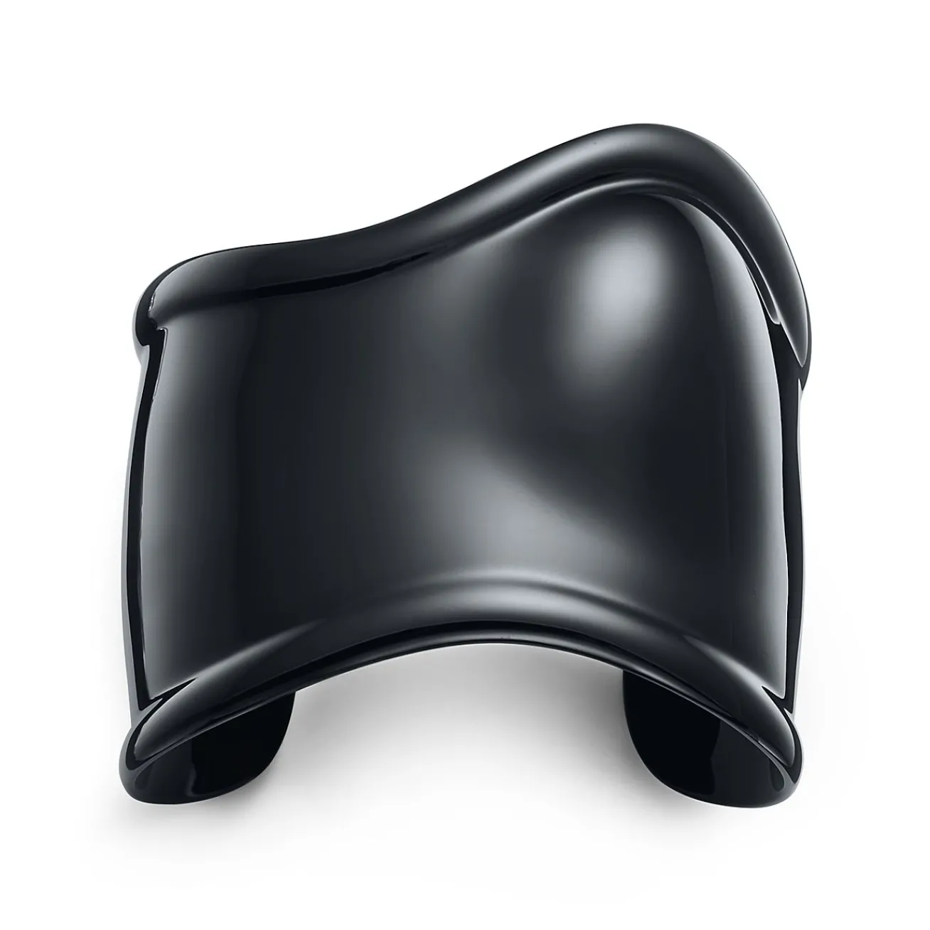 Tiffany & Co. Elsa Peretti® medium Bone cuff in black finish over copper, 61 mm wide. | ^ Bracelets|Elsa Peretti®