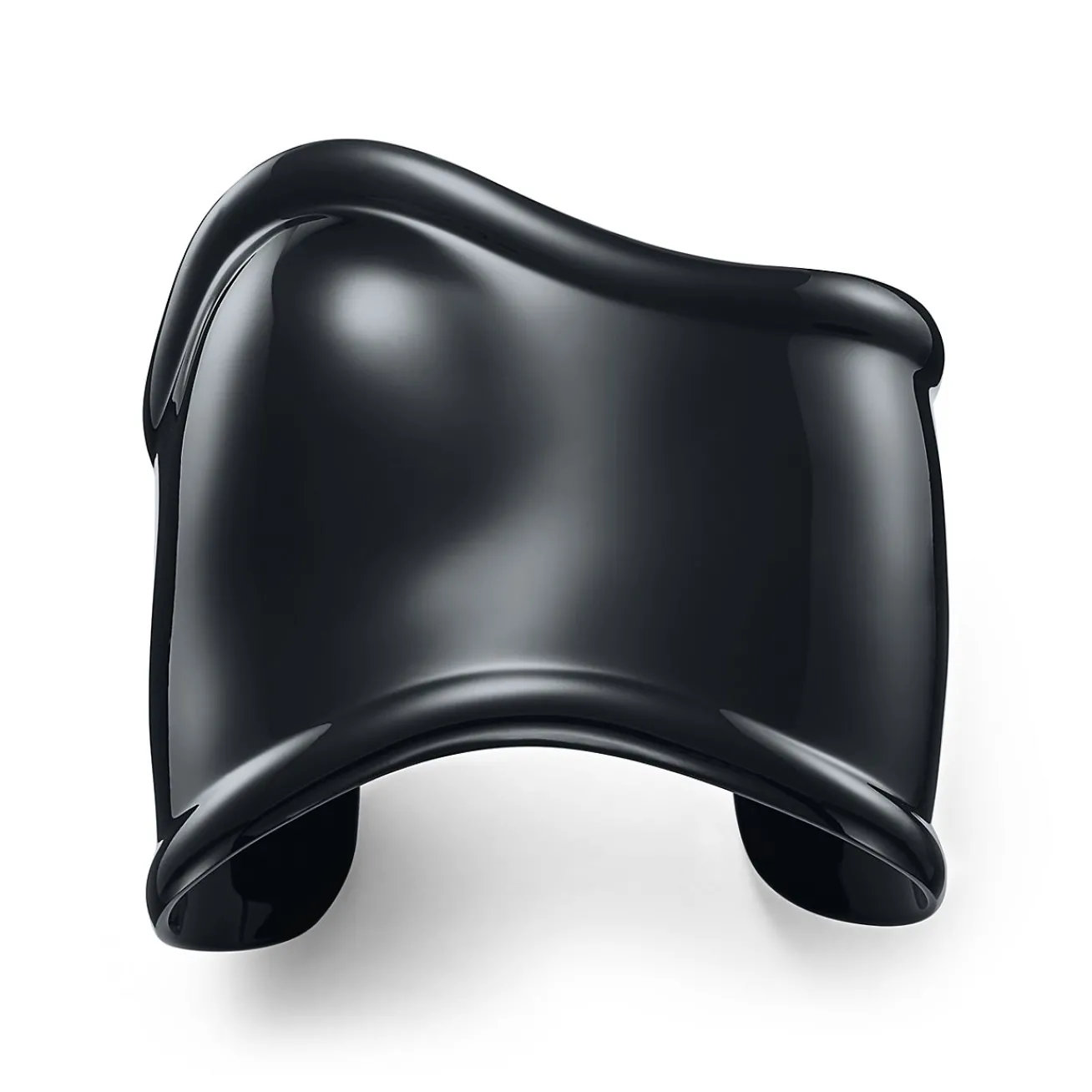 Tiffany & Co. Elsa Peretti® medium Bone cuff in black finish over copper, 61 mm wide. | ^ Bracelets|Gifts for Her