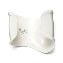 Tiffany & Co. Elsa Peretti® Medium Bone Cuff in White Finish Over Copper, 61 mm Wide | ^ Bracelets|Elsa Peretti®
