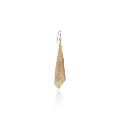 Tiffany & Co. Elsa Peretti® Mesh earrings in 18k gold with diamonds, large. | ^ Earrings|Gold Jewelry