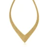 Tiffany & Co. Elsa Peretti® Mesh necklace in 18k gold, small. | ^ Necklaces & Pendants|Gold Jewelry
