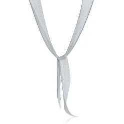 Tiffany & Co. Elsa Peretti® Mesh scarf necklace in sterling silver, small. | ^ Necklaces & Pendants|Bold Silver Jewelry