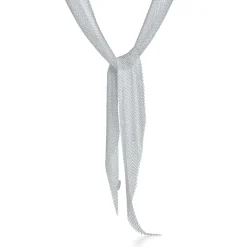 Tiffany & Co. Elsa Peretti® Mesh scarf necklace in sterling silver, small. | ^ Necklaces & Pendants|Bold Silver Jewelry