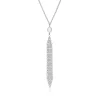 Tiffany & Co. Elsa Peretti® Mesh tassel pendant in sterling silver with a freshwater pearl. | ^ Necklaces & Pendants|Sterling Silver Jewelry
