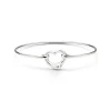 Tiffany & Co. Elsa Peretti® Open Heart bangle in sterling silver, medium. | ^ Bracelets|Gifts for Her
