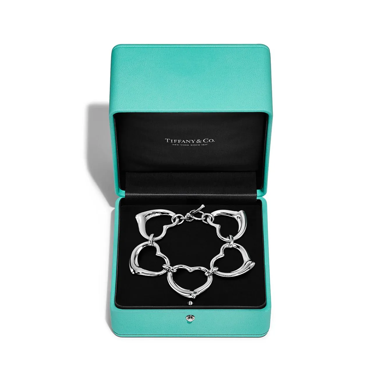 Tiffany & Co. Elsa Peretti® Open Heart Bracelet in Sterling Silver | ^ Bracelets|New Jewelry