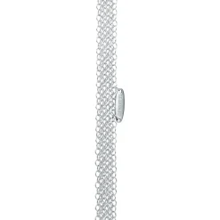 Tiffany & Co. Elsa Peretti® Open Heart pendant in sterling silver on a 30