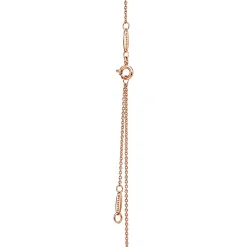 Tiffany & Co. Elsa Peretti® Open Heart Pendant in Rose Gold with Diamonds | ^ Necklaces & Pendants|New Jewelry