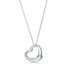 Tiffany & Co. Elsa Peretti® Open Heart pendant in sterling silver. More sizes available. | ^ Necklaces & Pendants|Sterling Silver Jewelry