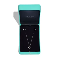 Tiffany & Co. Elsa Peretti® Open Heart Pendant and Earrings Set in Sterling Silver | ^ Gifts for Her|Her