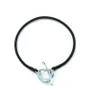 Tiffany & Co. Elsa Peretti® Open Heart silk bracelet with sterling silver, medium. | ^ Bracelets|Sterling Silver Jewelry