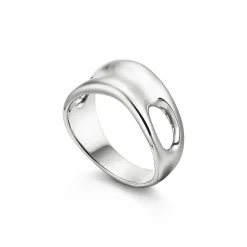 Tiffany & Co. Elsa Peretti® open side ring in sterling silver. | ^ Rings|Men's Jewelry