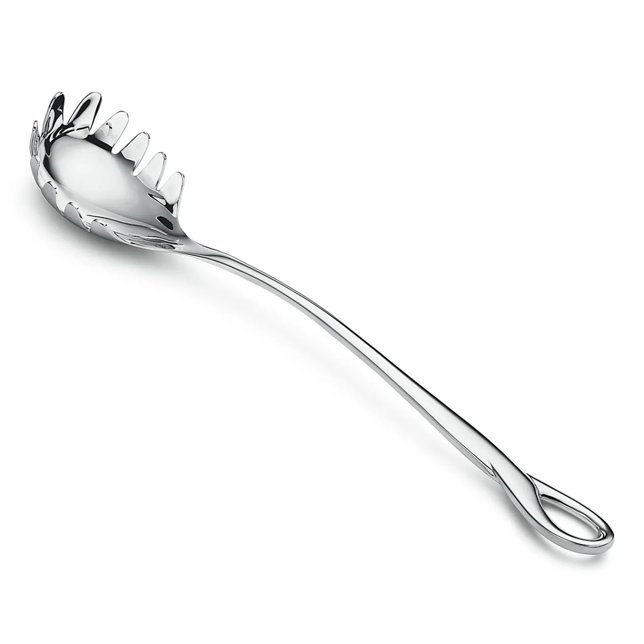 Tiffany & Co. Elsa Peretti® Padova™ pasta server in sterling silver. | ^ Tableware|Flatware & Trays
