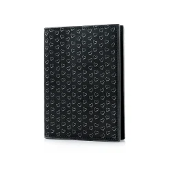 Tiffany & Co. Elsa Peretti® passport cover in black leather with lacquered Open Hearts. | ^Women Small Leather Goods|Women's Accessories