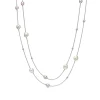 Tiffany & Co. Elsa Peretti® Pearls by the Yard™ sprinkle necklace in sterling silver. | ^ Necklaces & Pendants|Sterling Silver Jewelry