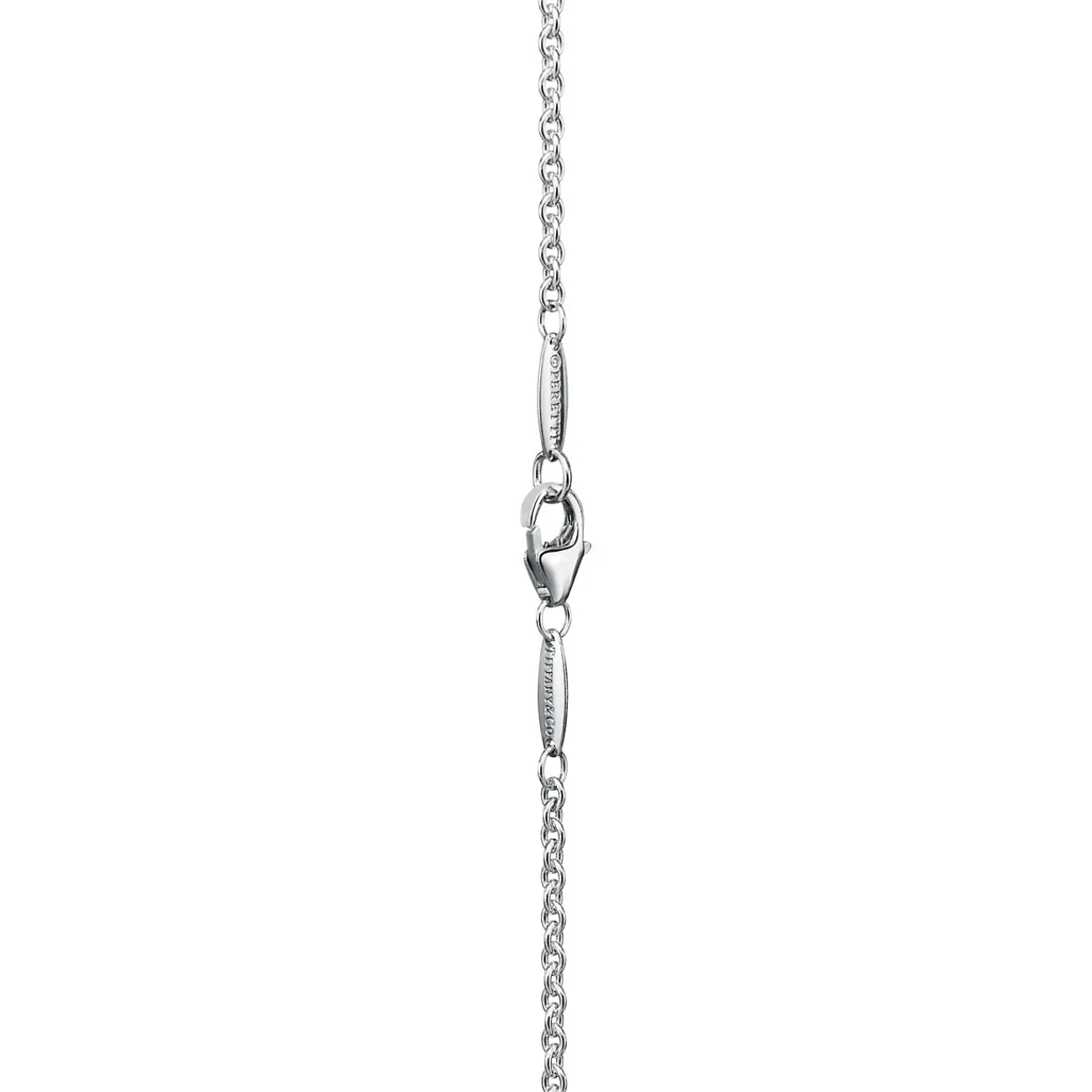 Tiffany & Co. Elsa Peretti® Pearls by the Yard™ sprinkle necklace in sterling silver. | ^ Necklaces & Pendants|Sterling Silver Jewelry