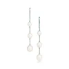 Tiffany & Co. Elsa Peretti® Pearls by the Yard™ chain earrings in sterling silver. | ^ Earrings|Sterling Silver Jewelry