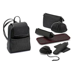 Tiffany & Co. Elsa Peretti® pencil case in black leather with lacquered Open Hearts. | ^Women Small Leather Goods|Stationery, Games & Unique Objects