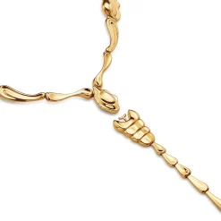 Tiffany & Co. Elsa Peretti® Scorpion Necklace in Yellow Gold | ^ Necklaces & Pendants|Gold Jewelry