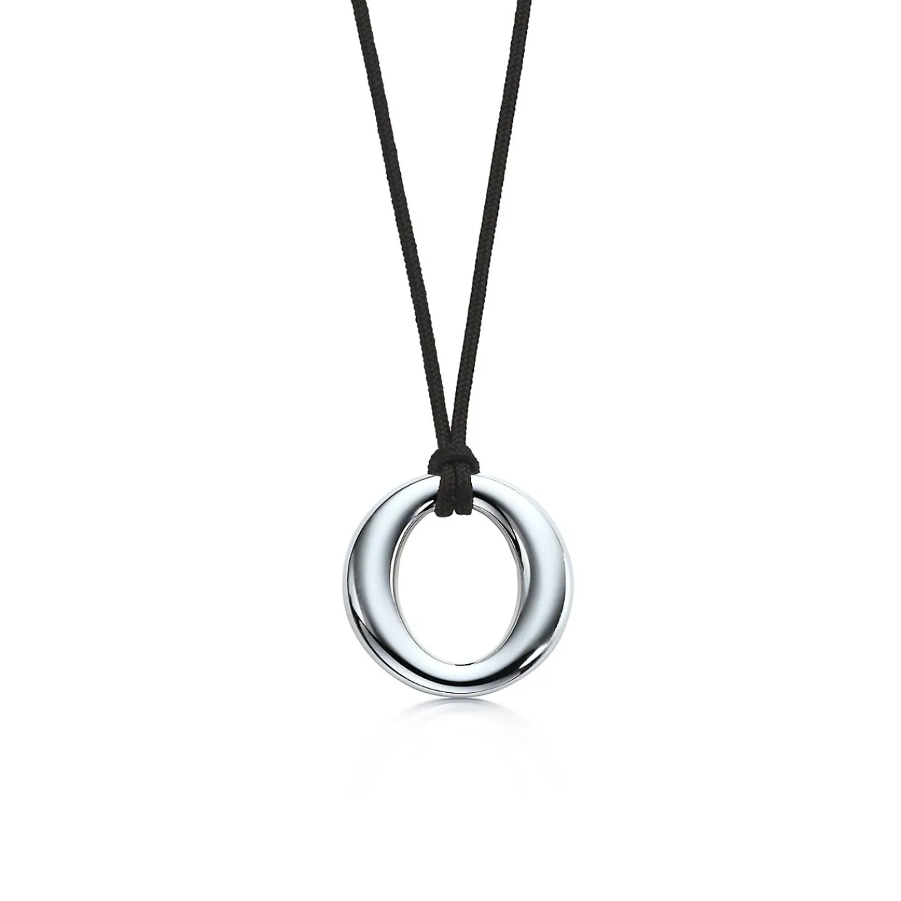 Tiffany & Co. Elsa Peretti® Sevillana™ pendant in sterling silver, medium. | ^ Necklaces & Pendants|Sterling Silver Jewelry