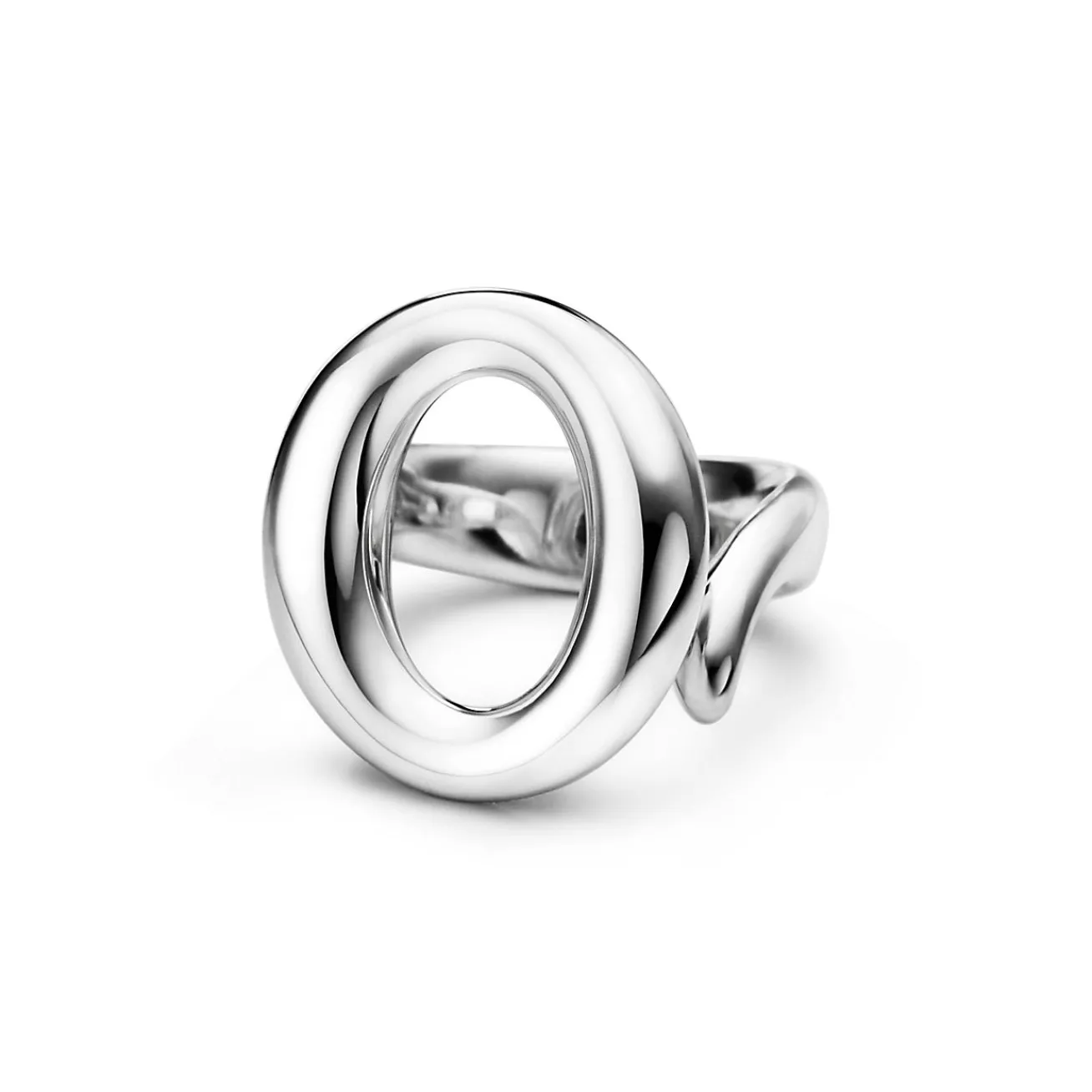 Tiffany & Co. Elsa Peretti® Sevillana™ ring in sterling silver, small. | ^ Rings|Bold Silver Jewelry