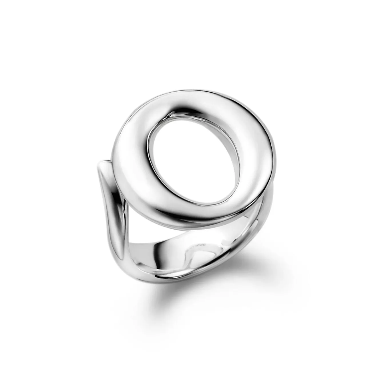 Tiffany & Co. Elsa Peretti® Sevillana™ ring in sterling silver, small. | ^ Rings|Bold Silver Jewelry