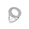 Tiffany & Co. Elsa Peretti® Sevillana™ ring of diamonds in platinum. | ^ Rings|Platinum Jewelry