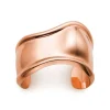 Tiffany & Co. Elsa Peretti® small Bone cuff in 18k rose gold, 43 mm wide. | ^ Bracelets|Rose Gold Jewelry