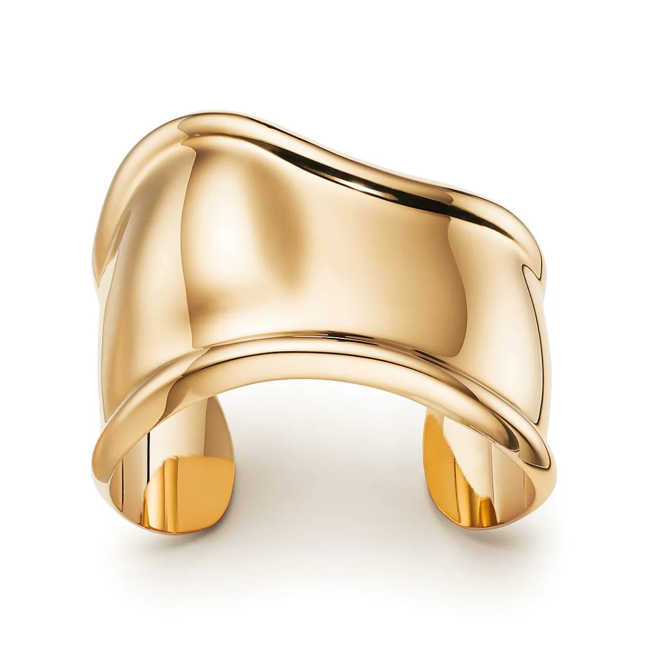 Tiffany & Co. Elsa Peretti® small Bone cuff in 18k gold, 43 mm wide. | ^ Bracelets|Gifts for Her