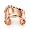 Tiffany & Co. Elsa Peretti® small Bone cuff in 18k rose gold, 43 mm wide. | ^ Bracelets|Rose Gold Jewelry