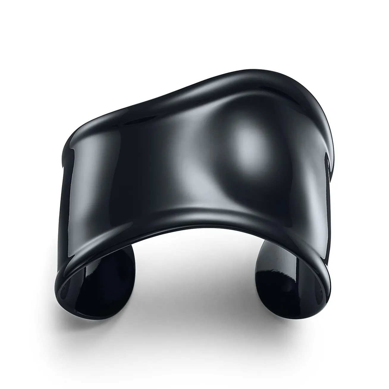 Tiffany & Co. Elsa Peretti® small Bone cuff in black finish over copper, 43 mm wide. | ^ Bracelets|Elsa Peretti®