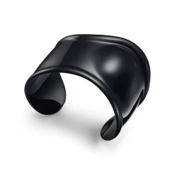 Tiffany & Co. Elsa Peretti® small Bone cuff in black finish over copper, 43 mm wide. | ^ Bracelets|Elsa Peretti®