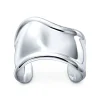 Tiffany & Co. Elsa Peretti® small Bone cuff in sterling silver, 43 mm wide. | ^ Bracelets|Sterling Silver Jewelry