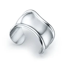 Tiffany & Co. Elsa Peretti® small Bone cuff in sterling silver, 43 mm wide. | ^ Bracelets|Sterling Silver Jewelry