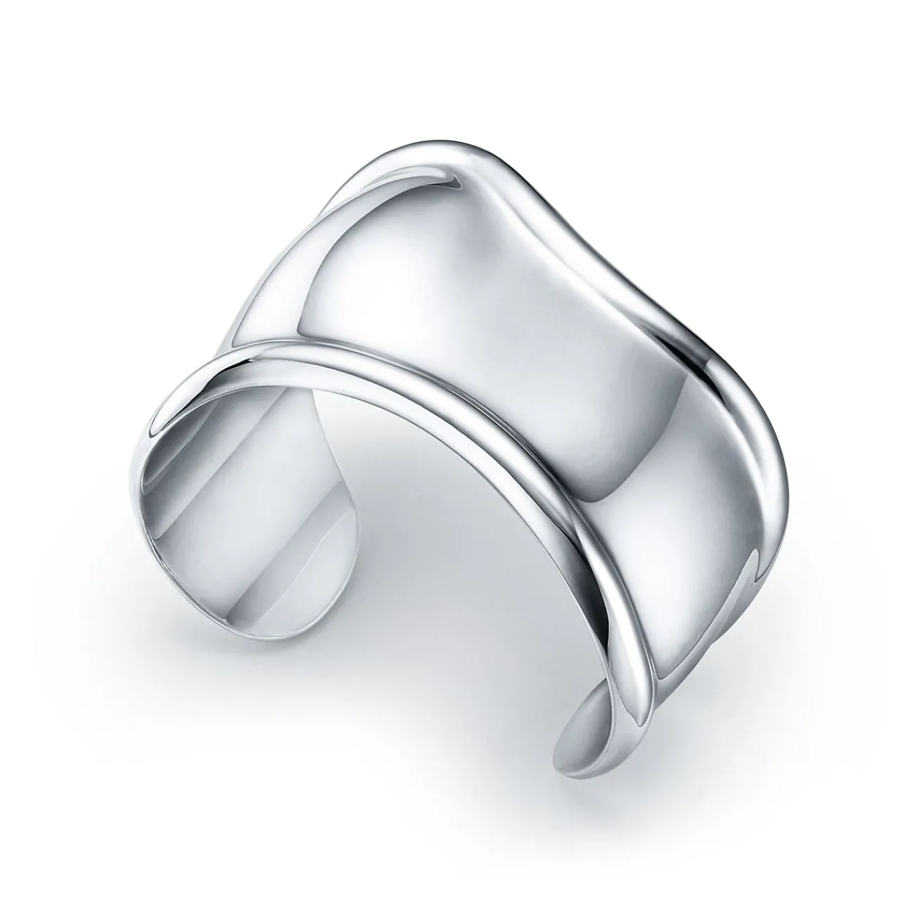 Tiffany & Co. Elsa Peretti® small Bone cuff in sterling silver, 43 mm wide. | ^ Bracelets|Sterling Silver Jewelry