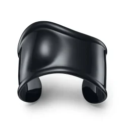 Tiffany & Co. Elsa Peretti® small Bone cuff in black finish over copper, 43 mm wide. | ^ Bracelets|Gifts for Her