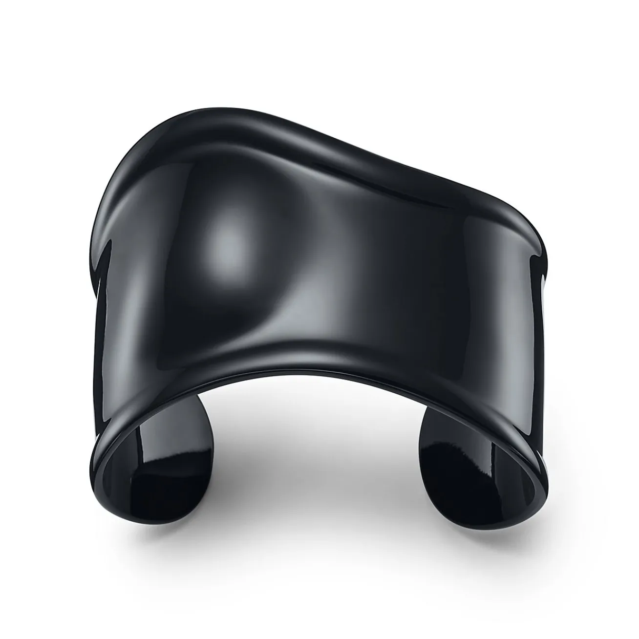 Tiffany & Co. Elsa Peretti® small Bone cuff in black finish over copper, 43 mm wide. | ^ Bracelets|Gifts for Her