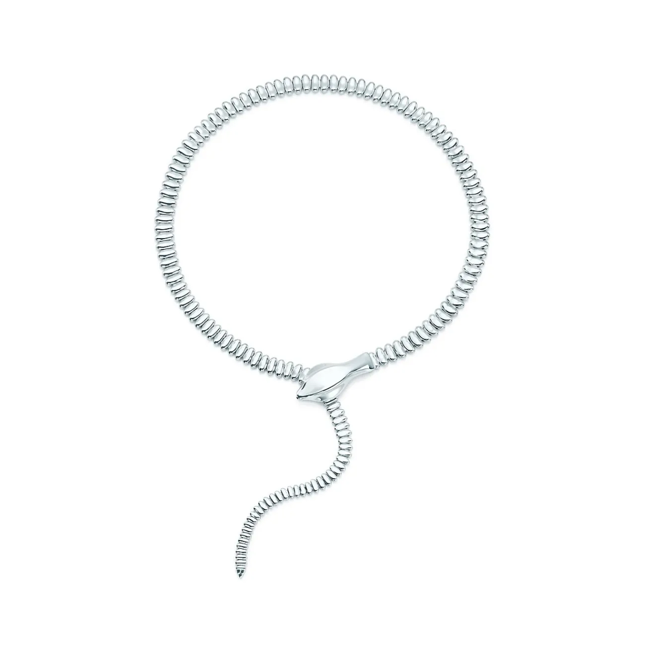 Tiffany & Co. Elsa Peretti® Snake Belt in sterling silver. | ^Women Elsa Peretti®|Belts