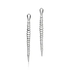 Tiffany & Co. Elsa Peretti® Snake earrings in sterling silver. | ^ Earrings|Bold Silver Jewelry