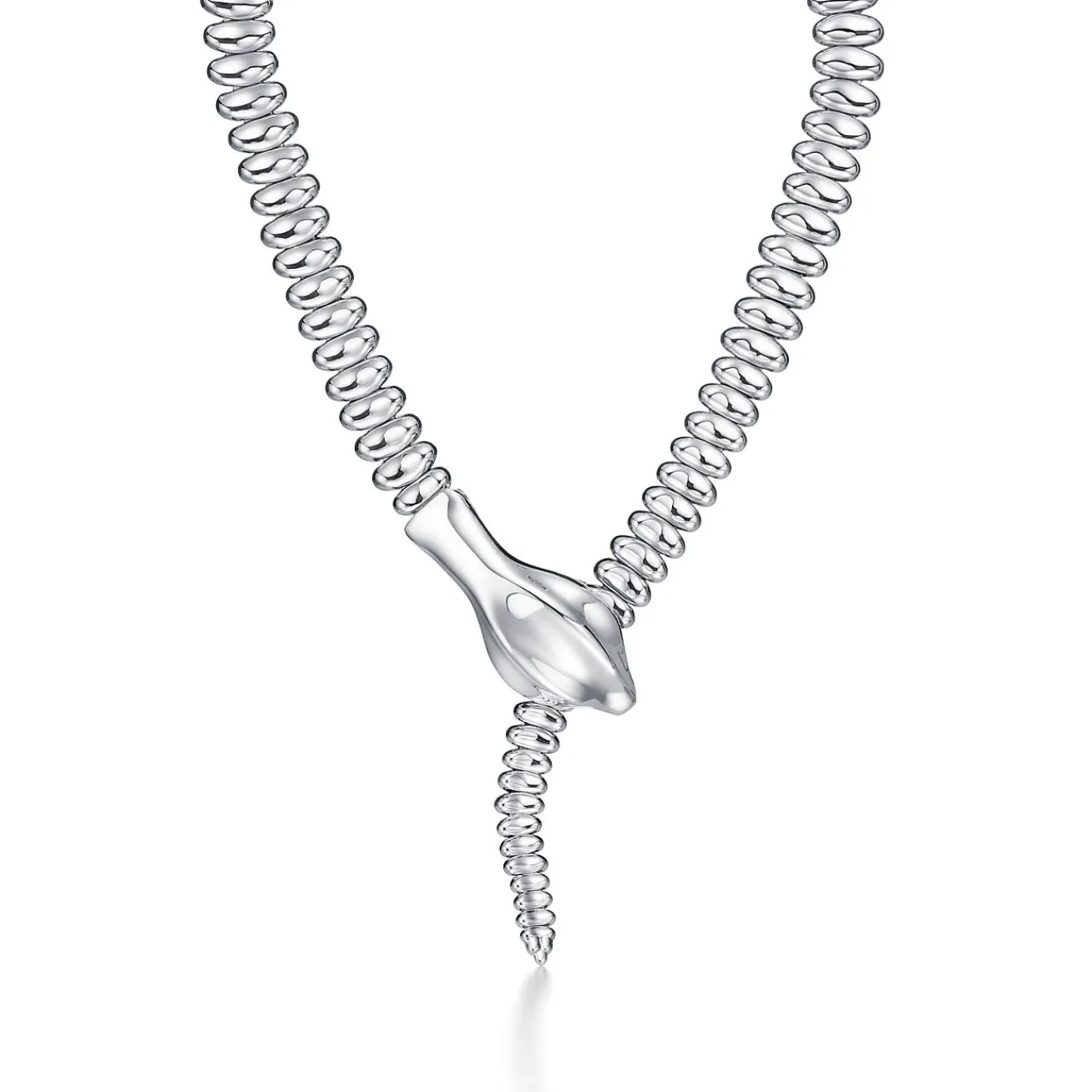 Tiffany & Co. Elsa Peretti® Snake Necklace in Sterling Silver | ^ Necklaces & Pendants|Sterling Silver Jewelry