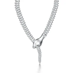 Tiffany & Co. Elsa Peretti® Snake Necklace in Sterling Silver | ^ Necklaces & Pendants|Sterling Silver Jewelry