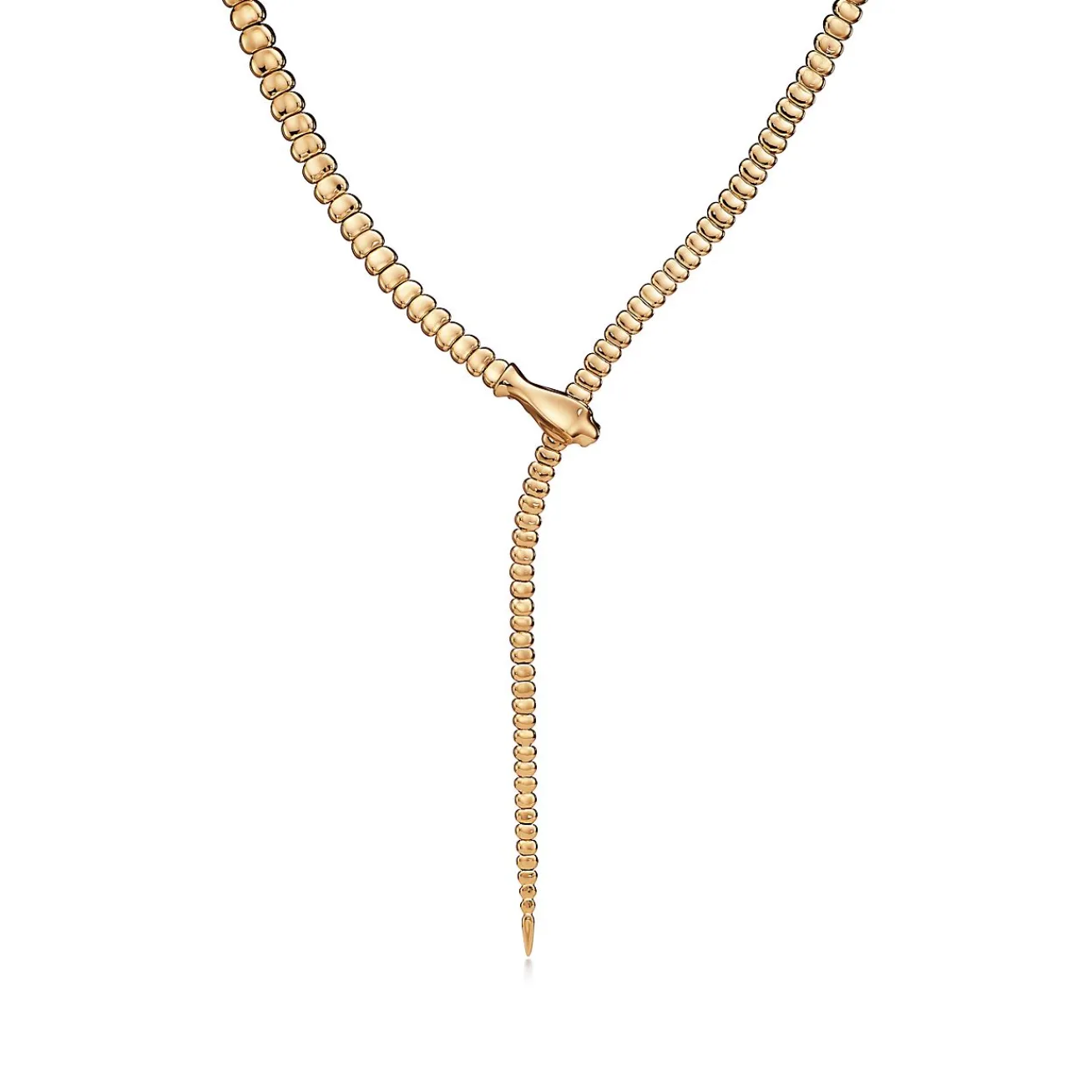 Tiffany & Co. Elsa Peretti® Snake Necklace in Yellow Gold | ^ Necklaces & Pendants|Gold Jewelry