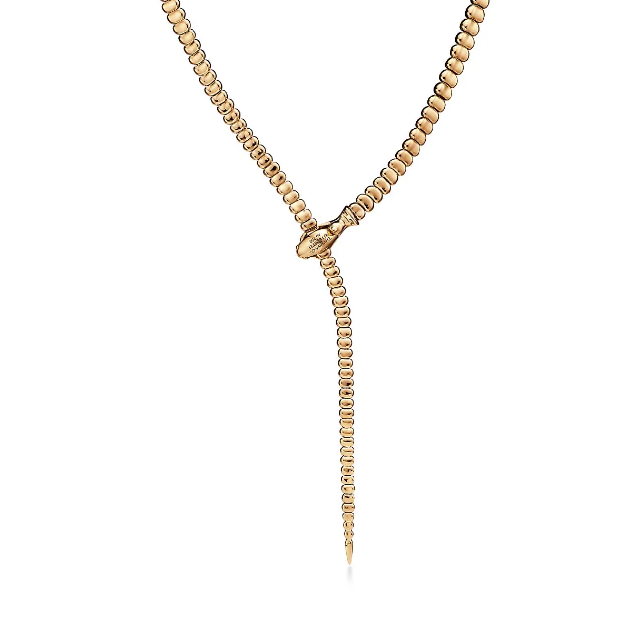 Tiffany & Co. Elsa Peretti® Snake Necklace in Yellow Gold | ^ Necklaces & Pendants|Gold Jewelry